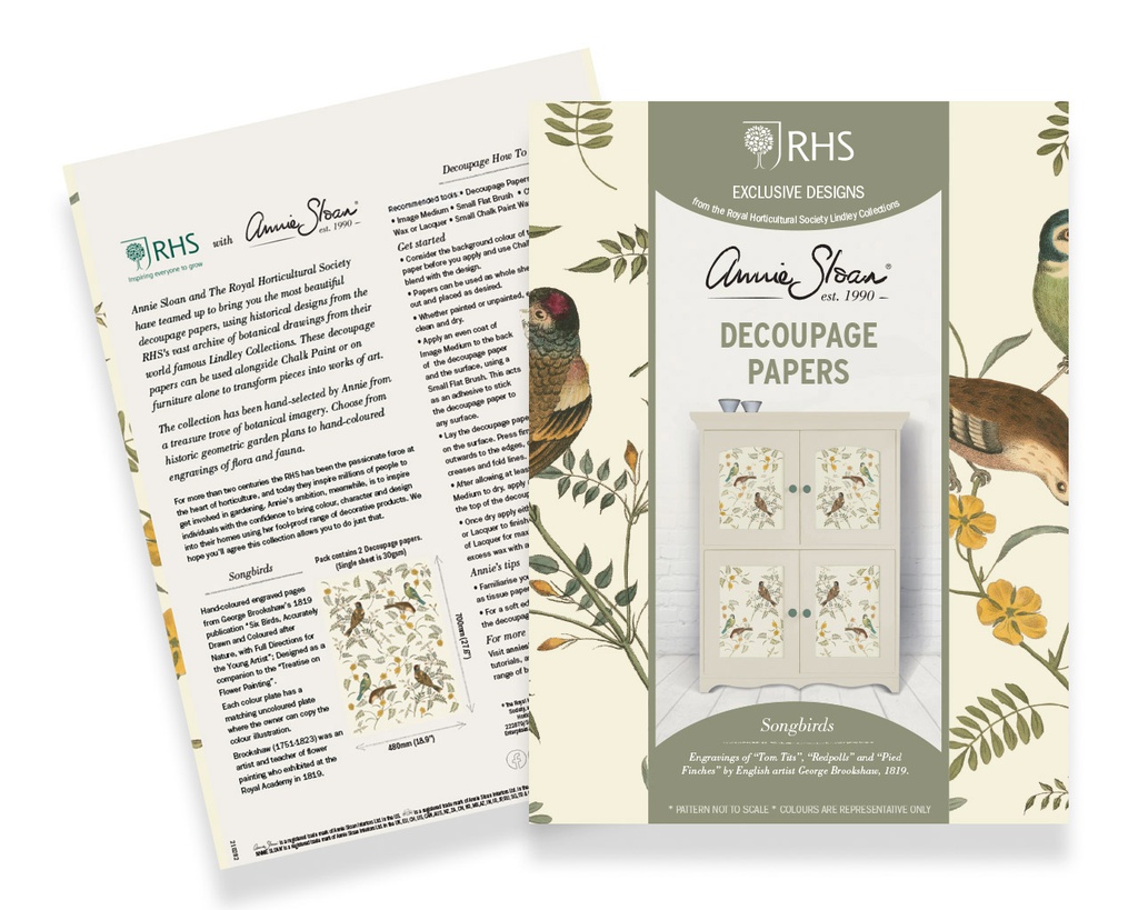 Decoupage Songbirds