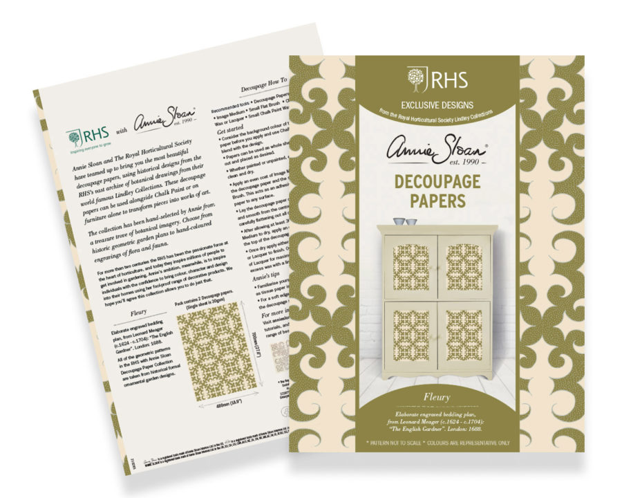Decoupage Paper Fleury