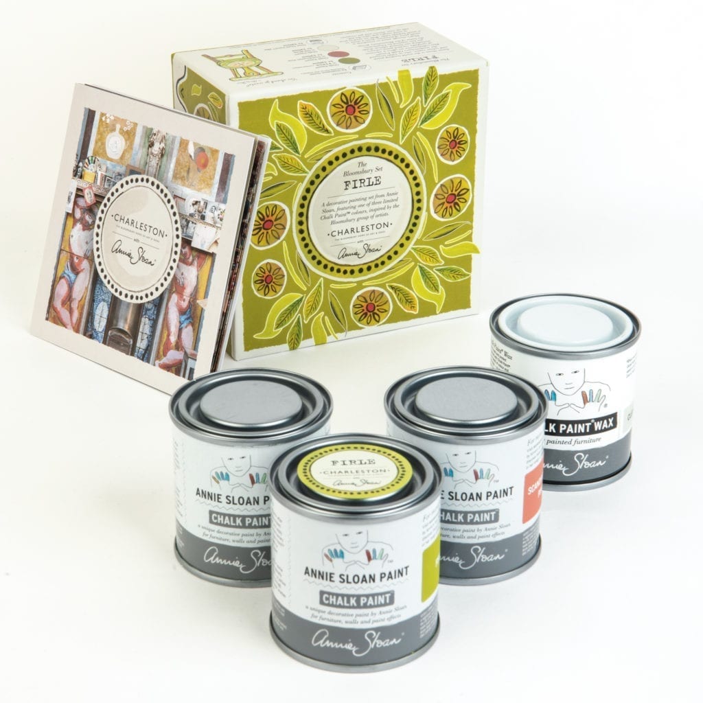 ANNIE SLOAN ET CHARLESTON : COFFRET DE PEINTURE DÉCORATIVE FIRLE