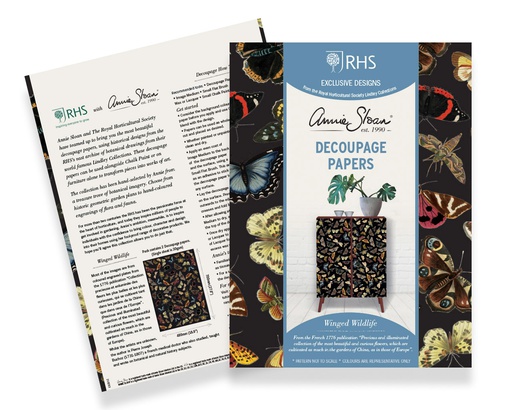 [DPWW001.0001.01] Decoupage Winged Wildlife